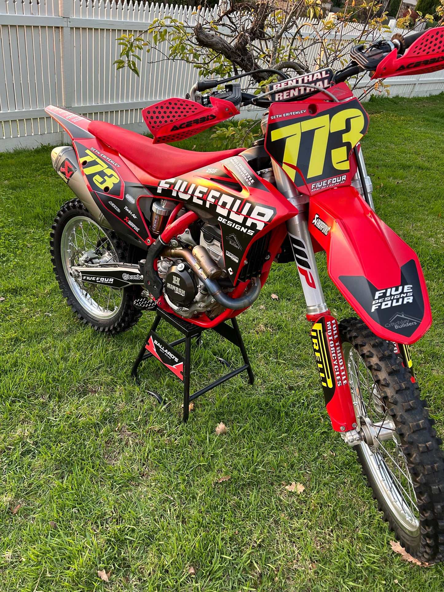 Factory '23 Gas Gas Semi Custom Graphics kit