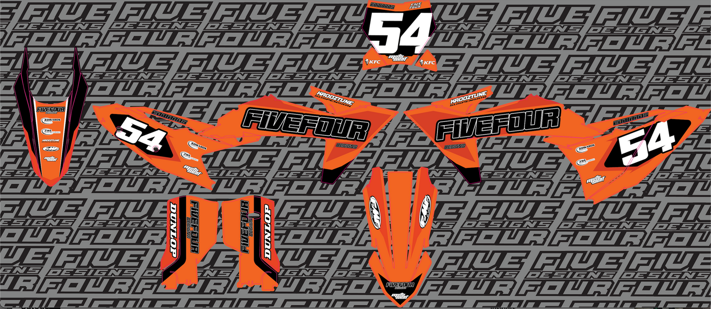 KTM 'Factory 25' Semi Custom Graphics Kit
